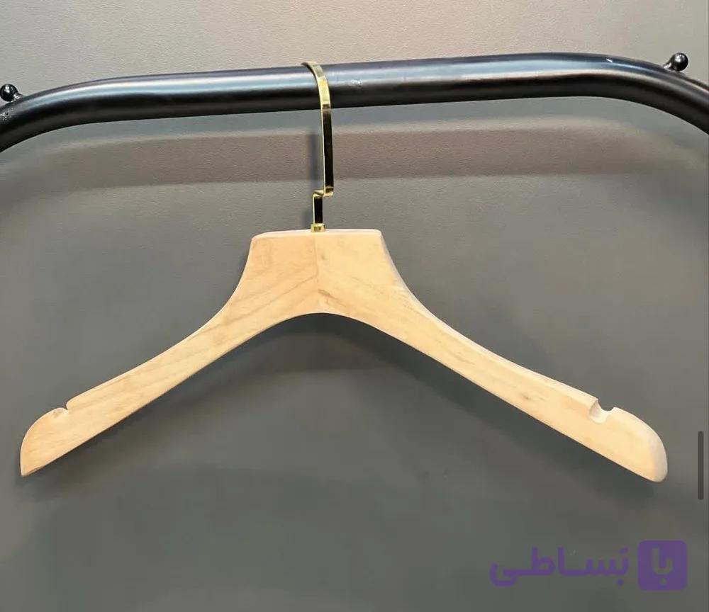 چوب لباسی خود رنگ (بسته 6 عددی)