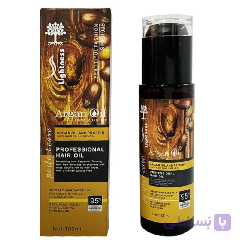 روغن آرگان لاینتس مدل شیشه ای حجم 100 میلی لیتر اورجینال — تصویر 1