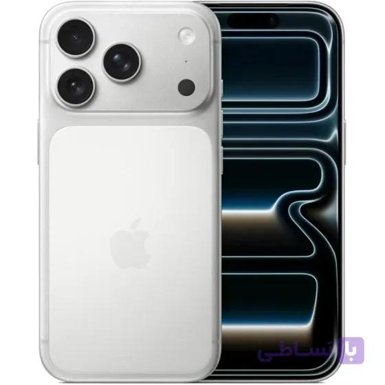گوشی موبایل ایفون طرح اپل iphone 17 pro max | حافظه 256 رم 12 گیگابایت | رنگبندی نارنجی ، سیلور ، ابی