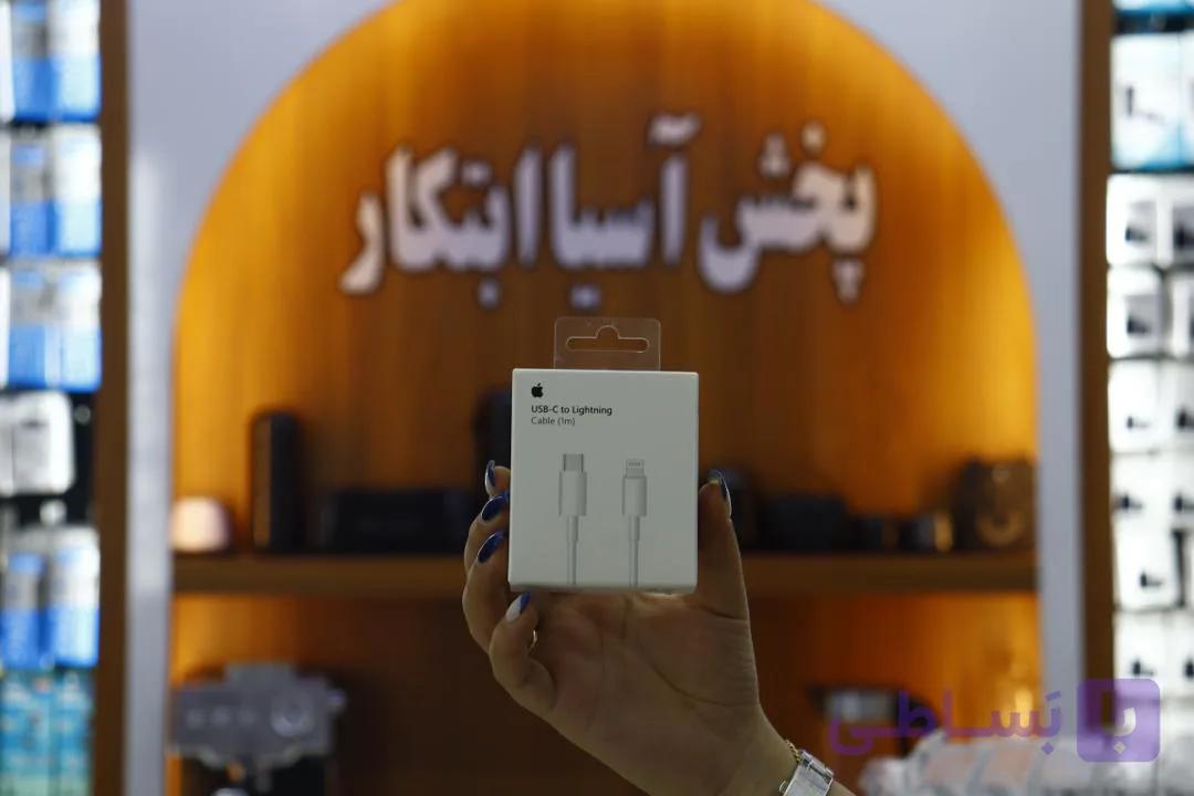 کابل شارژ اپل ایفون ۱۳ تایپ سی به لایتینگ ‌اورحینال