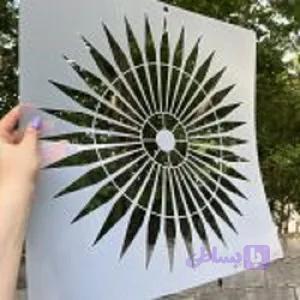 شابلون ماندالا کد MAS88 — تصویر 1