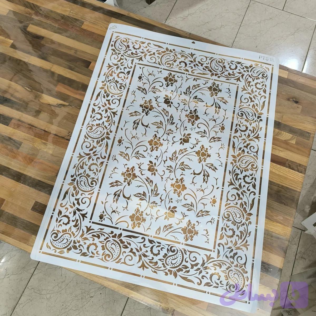 شابلون فرش کد PTS187