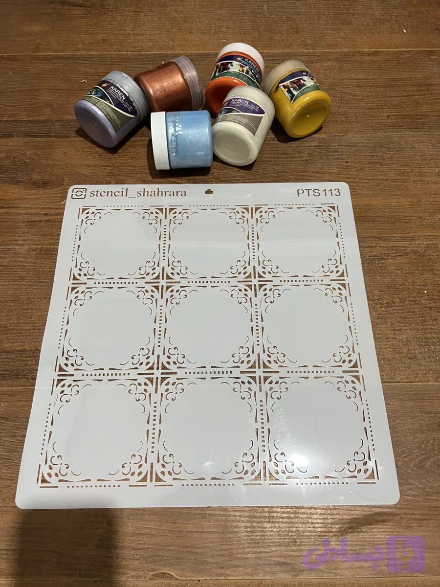 شابلون پتینه pts113 — تصویر 1
