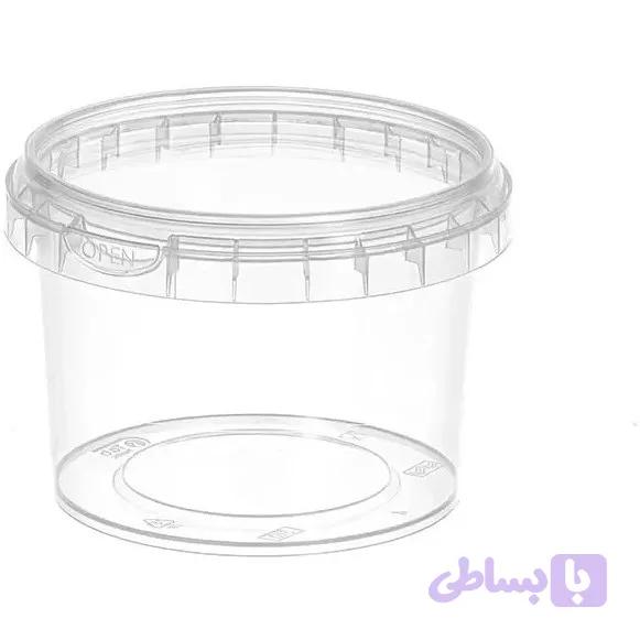 سطل مایکروویوی ۳۱۰ سی سی بسته‌ ۵ عددی (کد 6ZKR4)