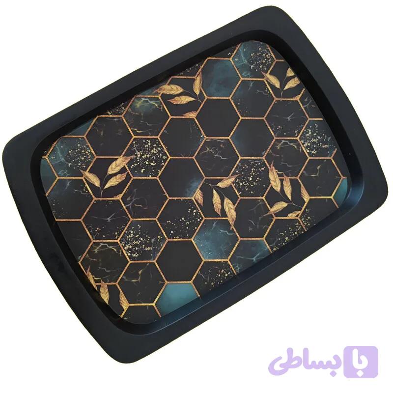 سینی مستطیلی لبه دار سایز 44 در 32 (4 مدل)