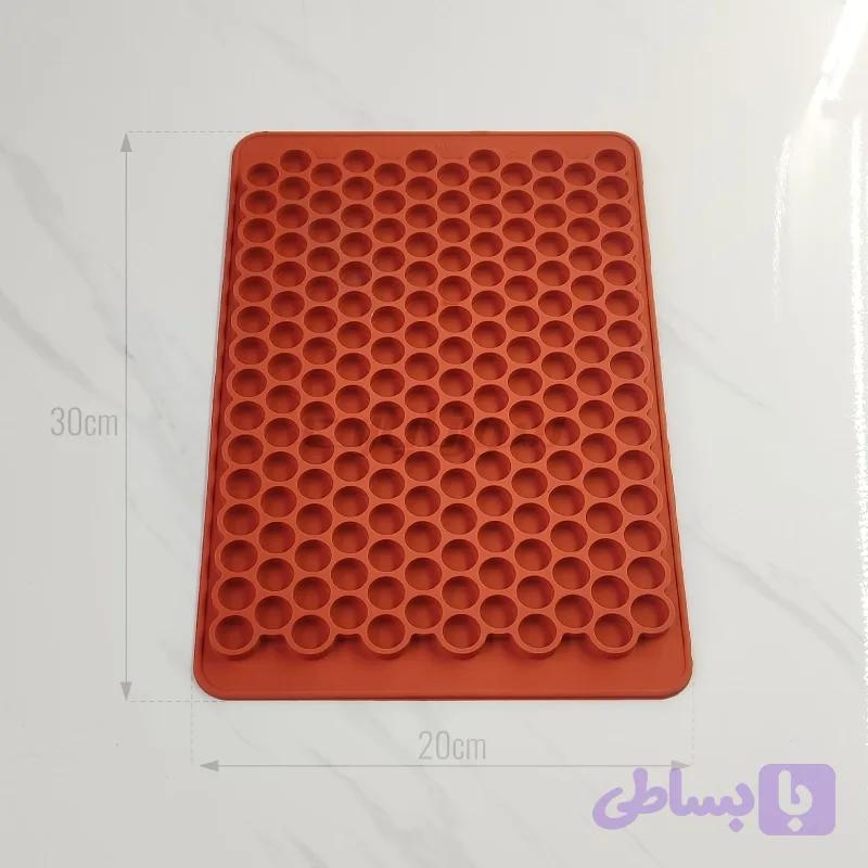 قالب قند سیلیکونی طرح دایره