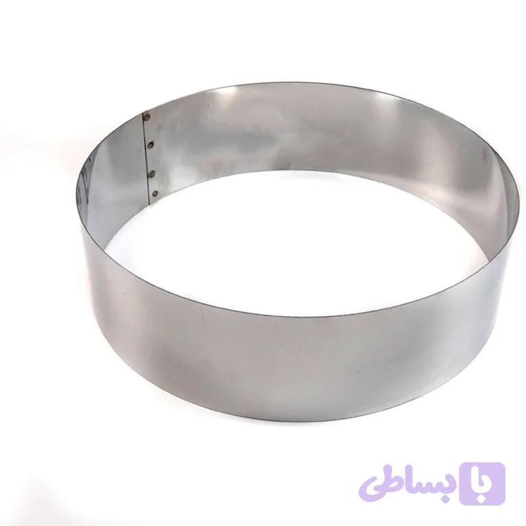 رینگ استیل ثابت دایره سایز ۱۸