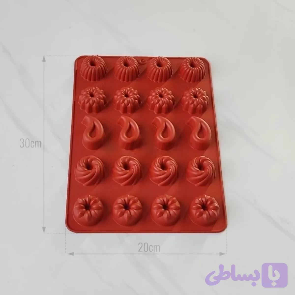 قالب سیلیکونی حلوا و دسر شیفوندار