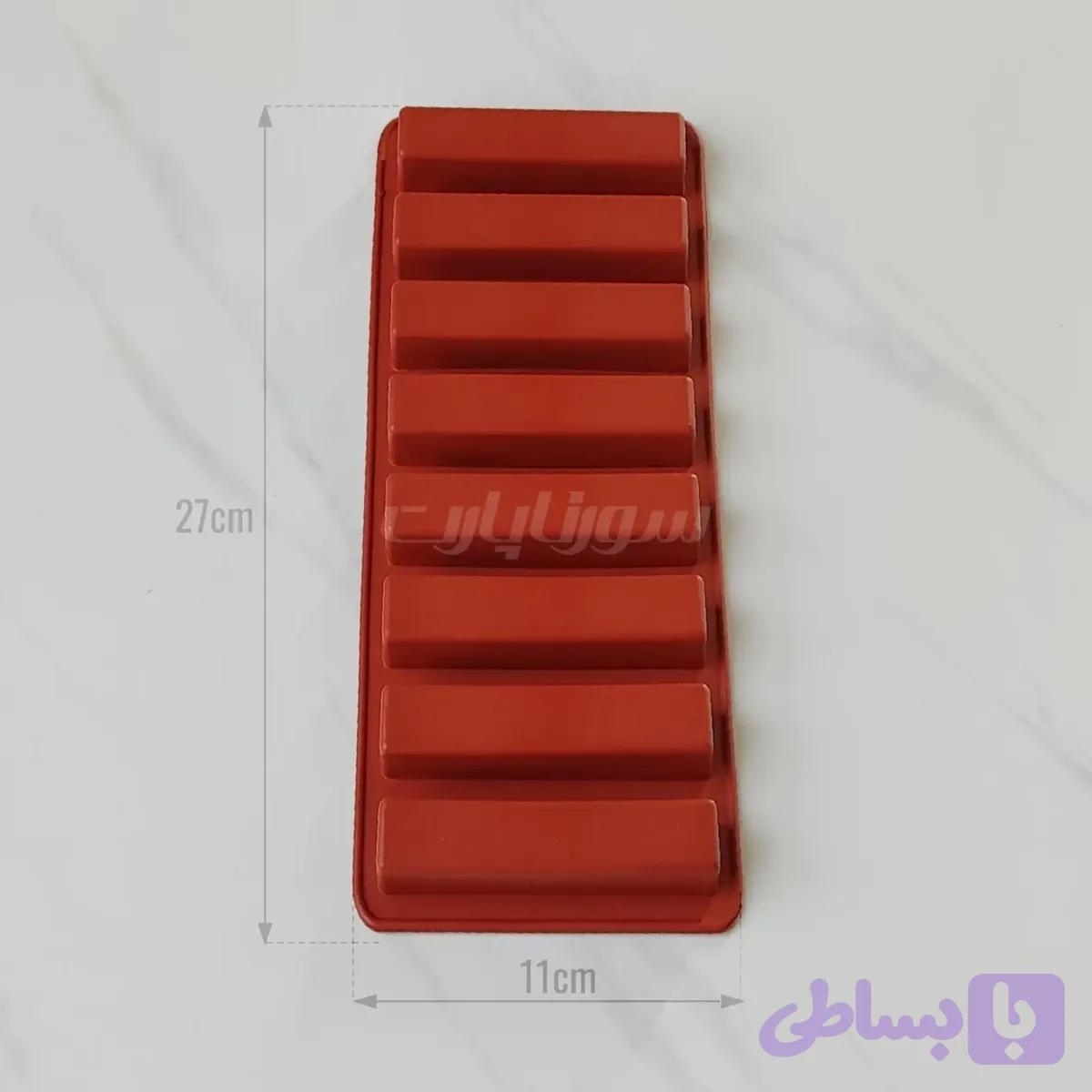 قالب سیلیکونی کیت کت بزرگ‌ ۸ خانه