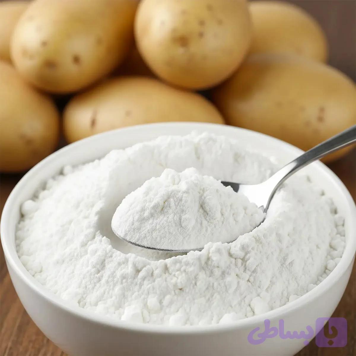 پودر نشاسته سیب زمینی
