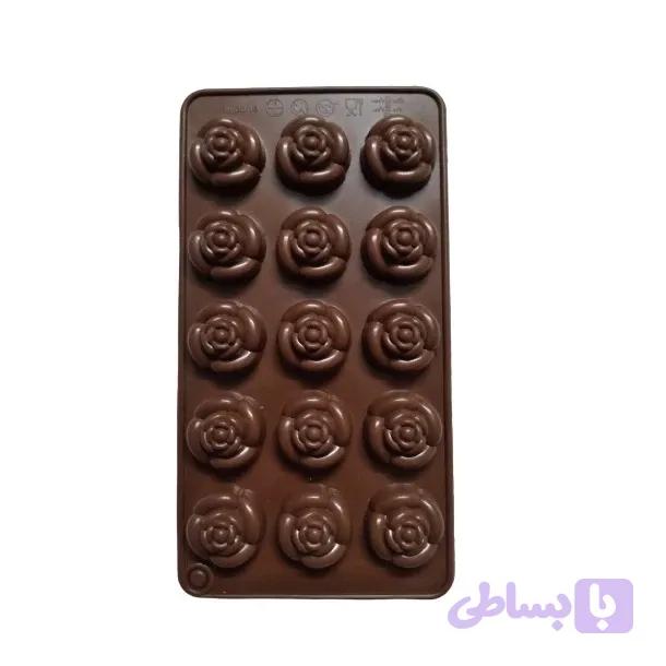 قالب شکلات سیلیکونی گل رز