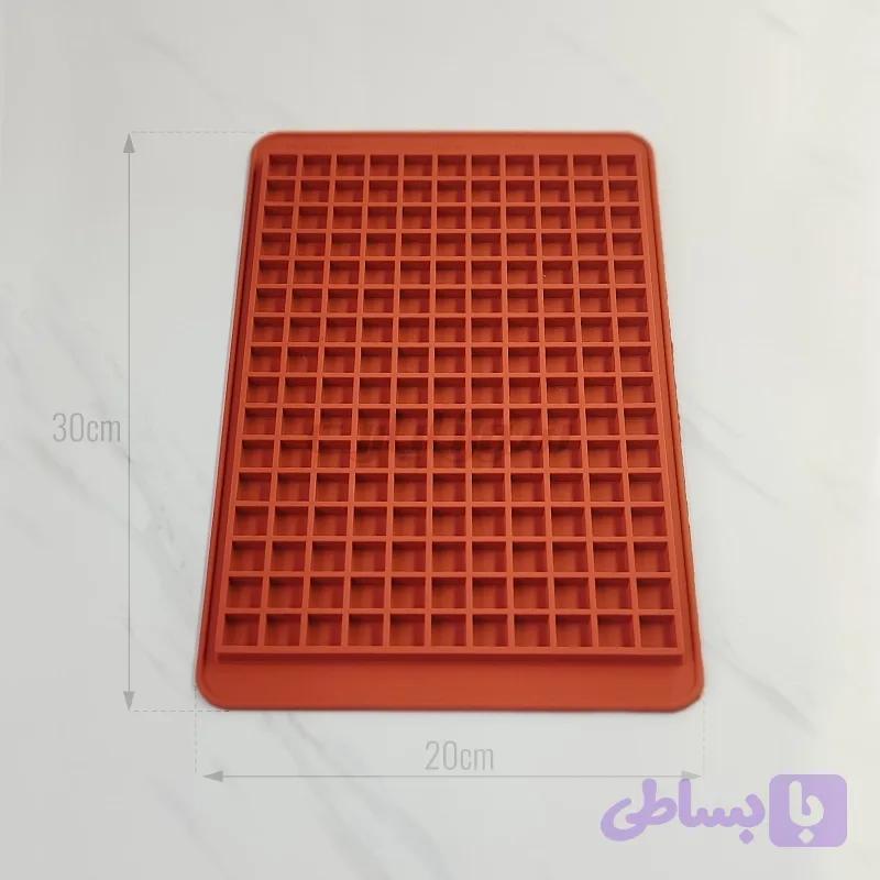 قالب قند سیلیکونی طرح مربع