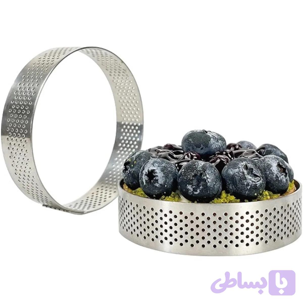 رینگ تارت استیل دایره سایز ۱۰