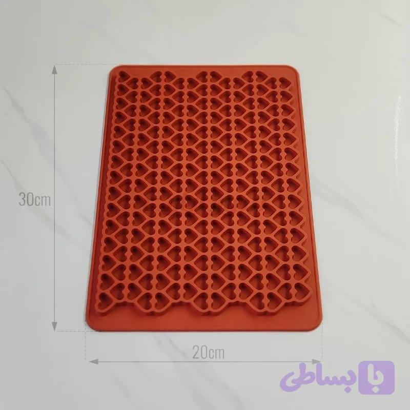 قالب سیلیکونی قند طرح قلب