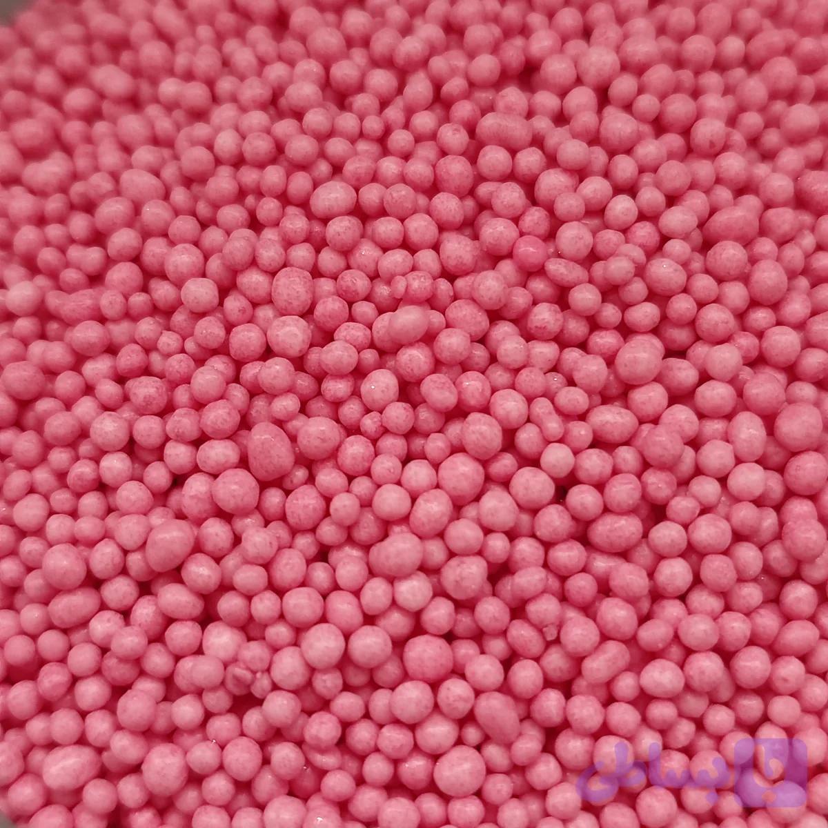 ترافل توپی ریز رنگ صورتی بسته ۱۰۰ گرمی