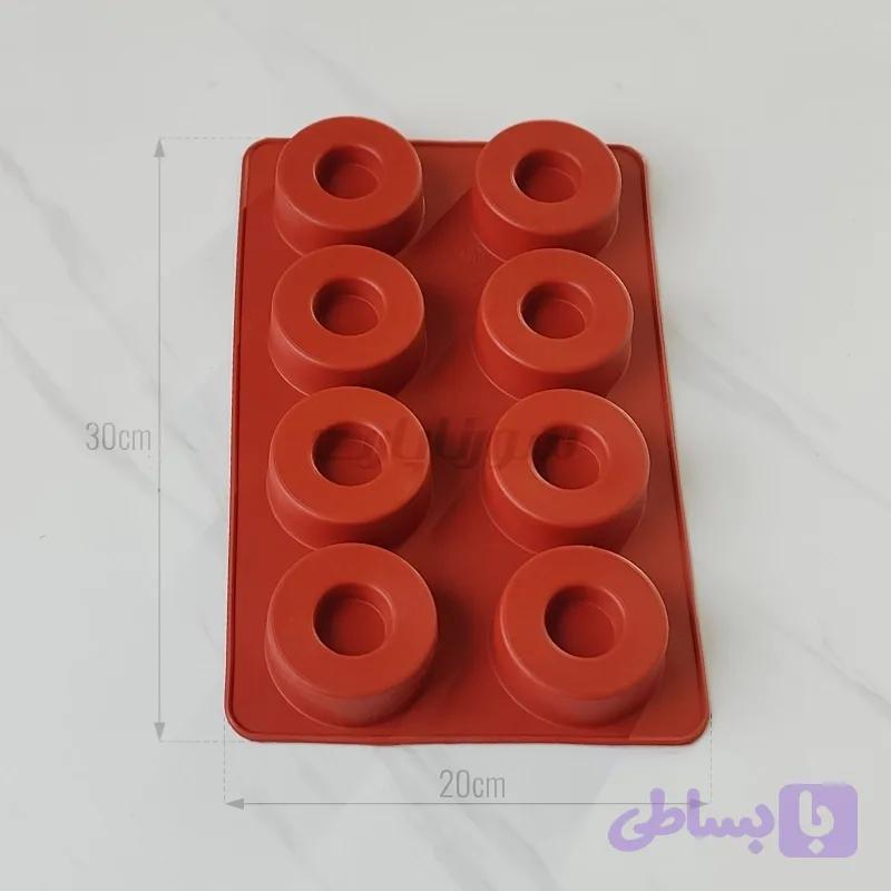 قالب سیلیکونی ساوارین دایره بزرگ