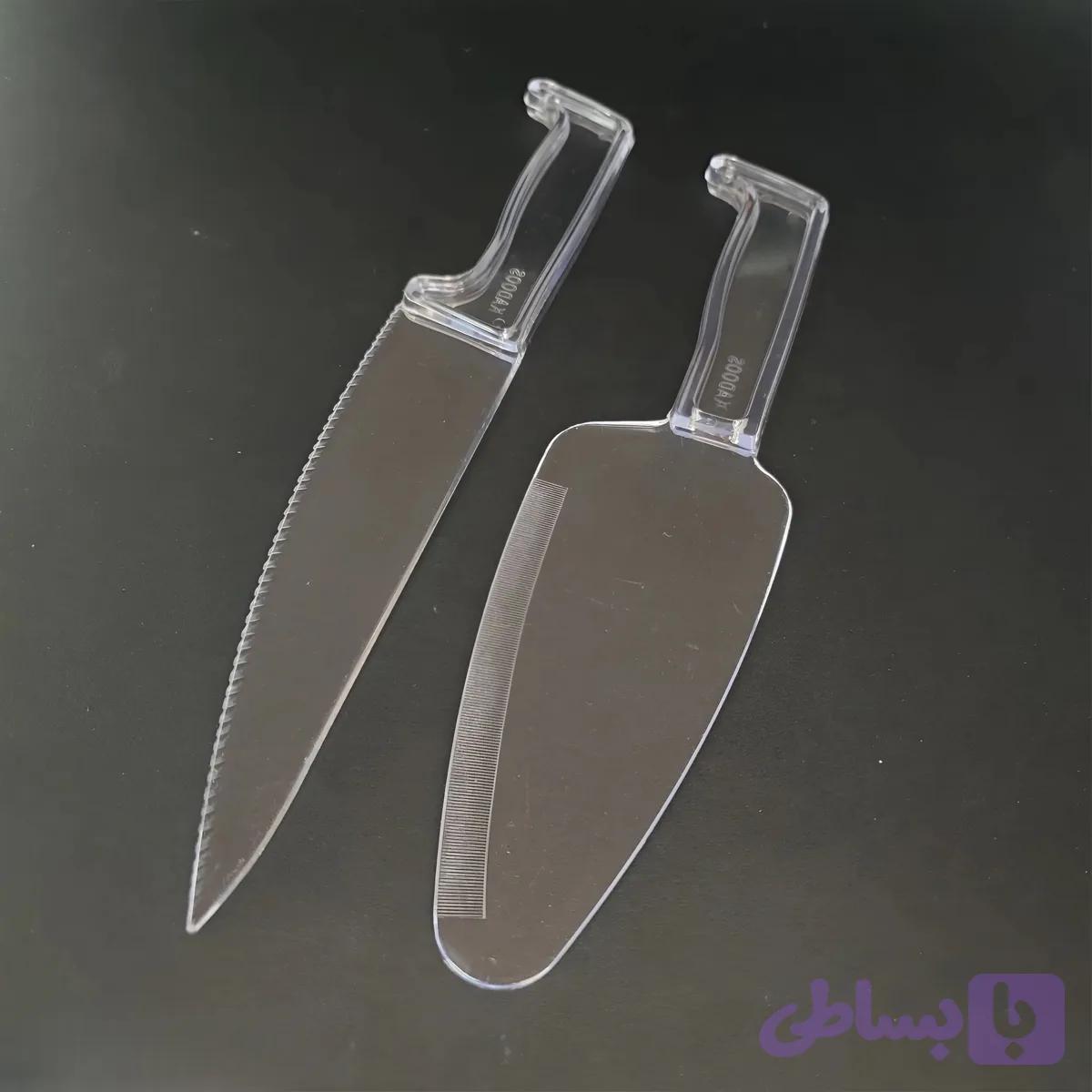 کارد کریستال برش و سرو کیک