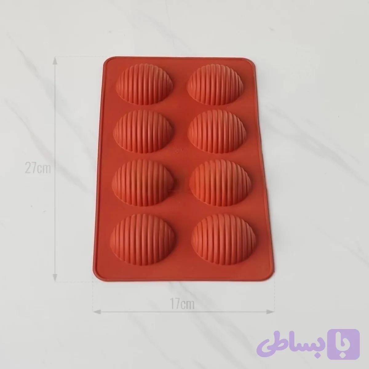 قالب سیلیکونی حلزونی
