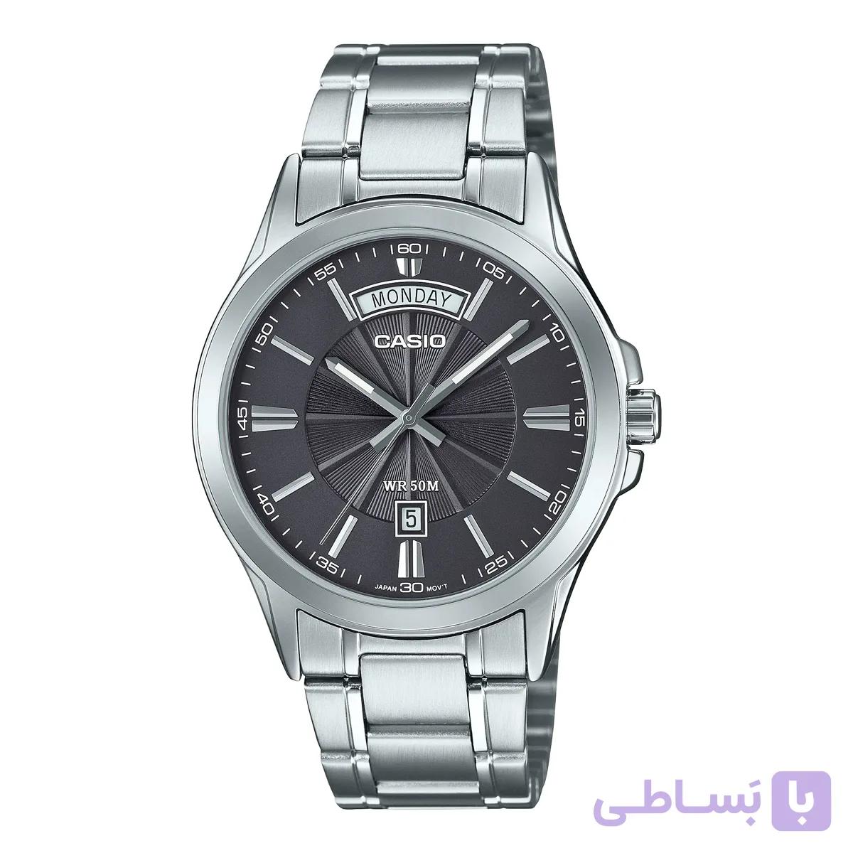 ساعت مچی اصل مردونه کاسیو مدل MTP-1381D-8A