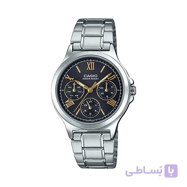 ساعت مچی اصل زنونه کاسیو مدل LTP-V300D-1A2