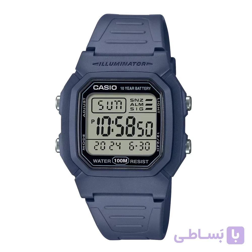 ساعت مچی اصل اسپرت کاسیو مدل W-800H-2A