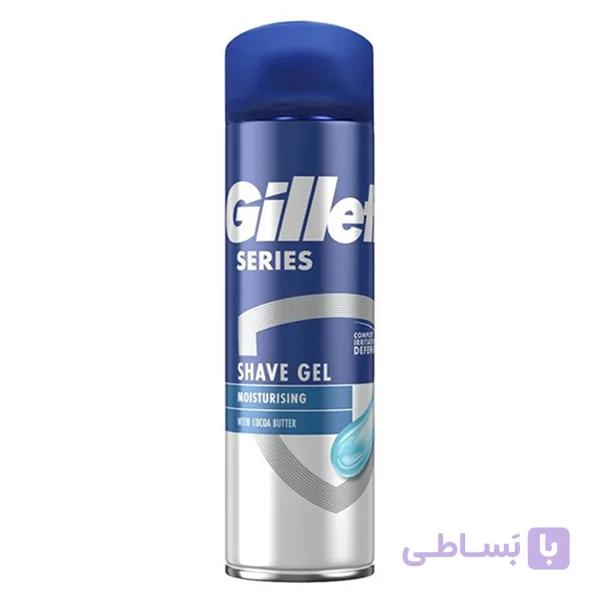 ژل اصلاح مرطوب کننده ژیلت Gillette Series Moisturising Shave Gel 200 Ml — تصویر 1