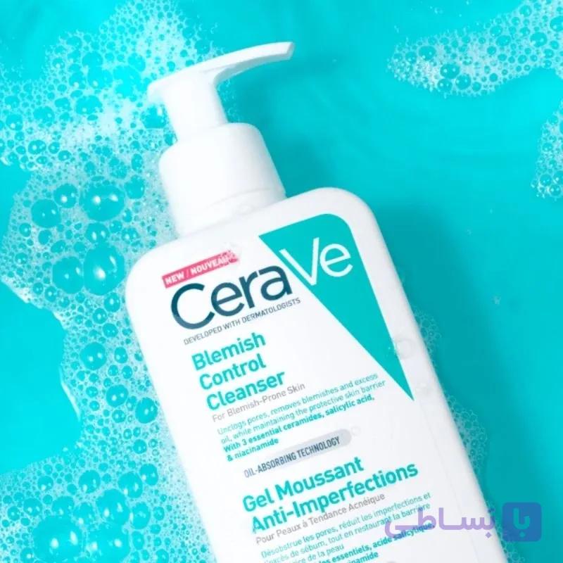 شوینده سراوی ضد لک و کنترل کننده سبوم پوست حاوی سالیسلیک اسید  blemish control cleanser 473 mil — تصویر 1