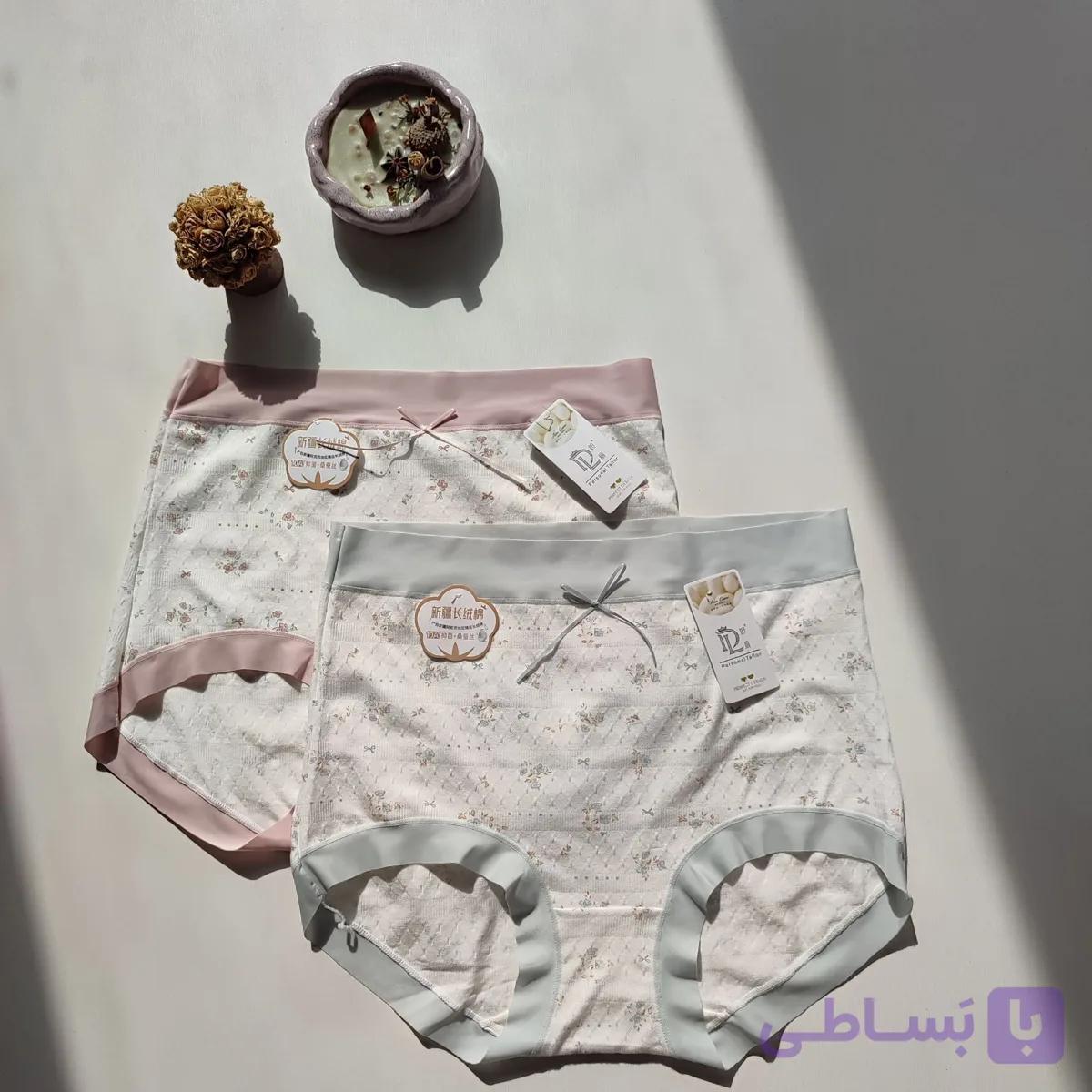 شورت فاق بلند نخ پنبه W-S-16 | اسلیپ راحتی — تصویر 1