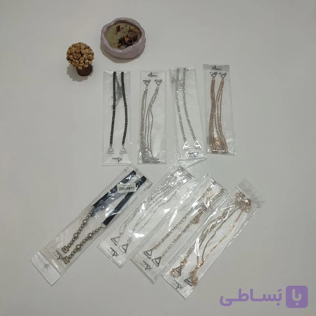 بند سوتین مجلسی و فانتزی A-05 | مناسب لباس یقه باز — تصویر 1