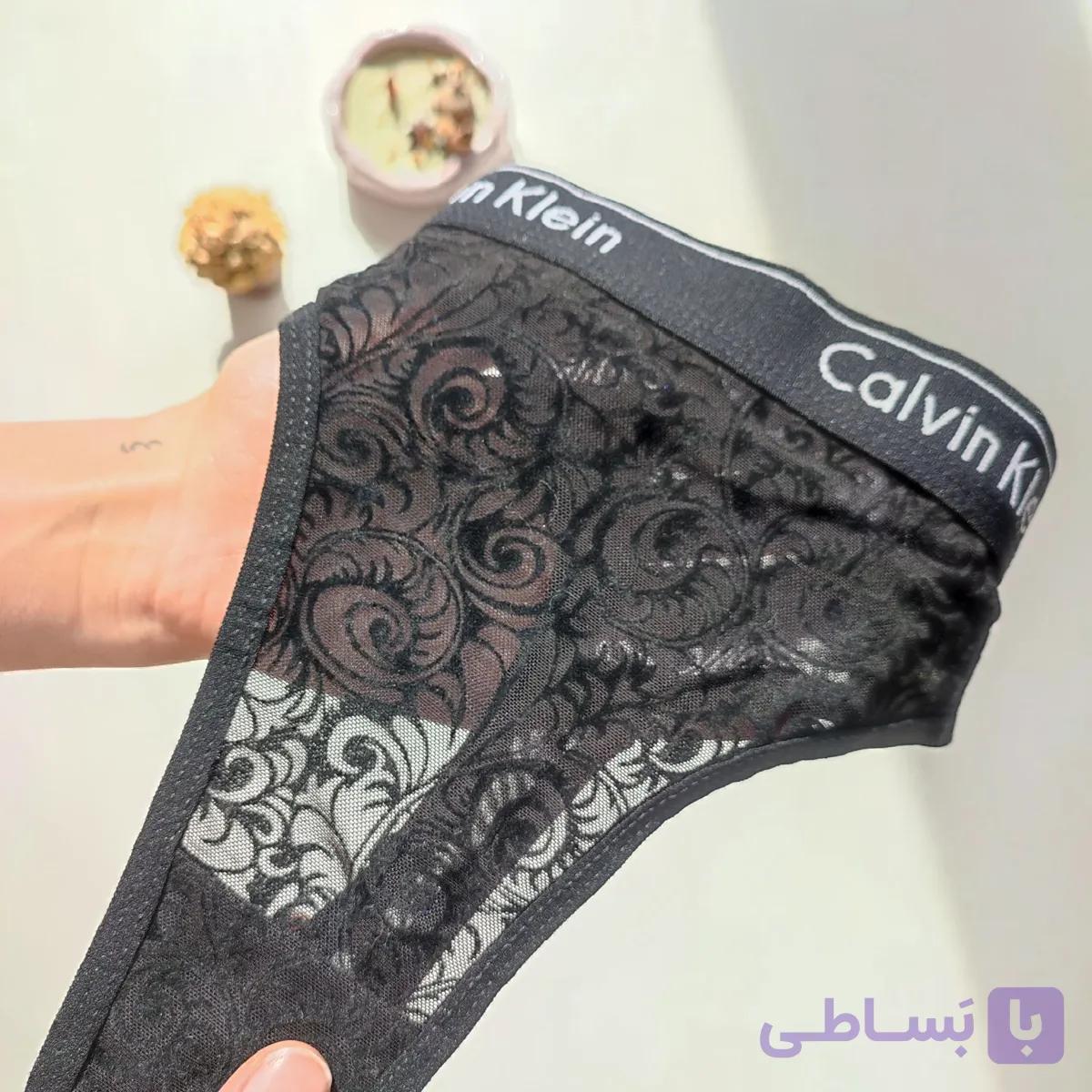 شورت لامبادا کلوین توری طرحدار W-S-12 | سایز L و XL — تصویر 1