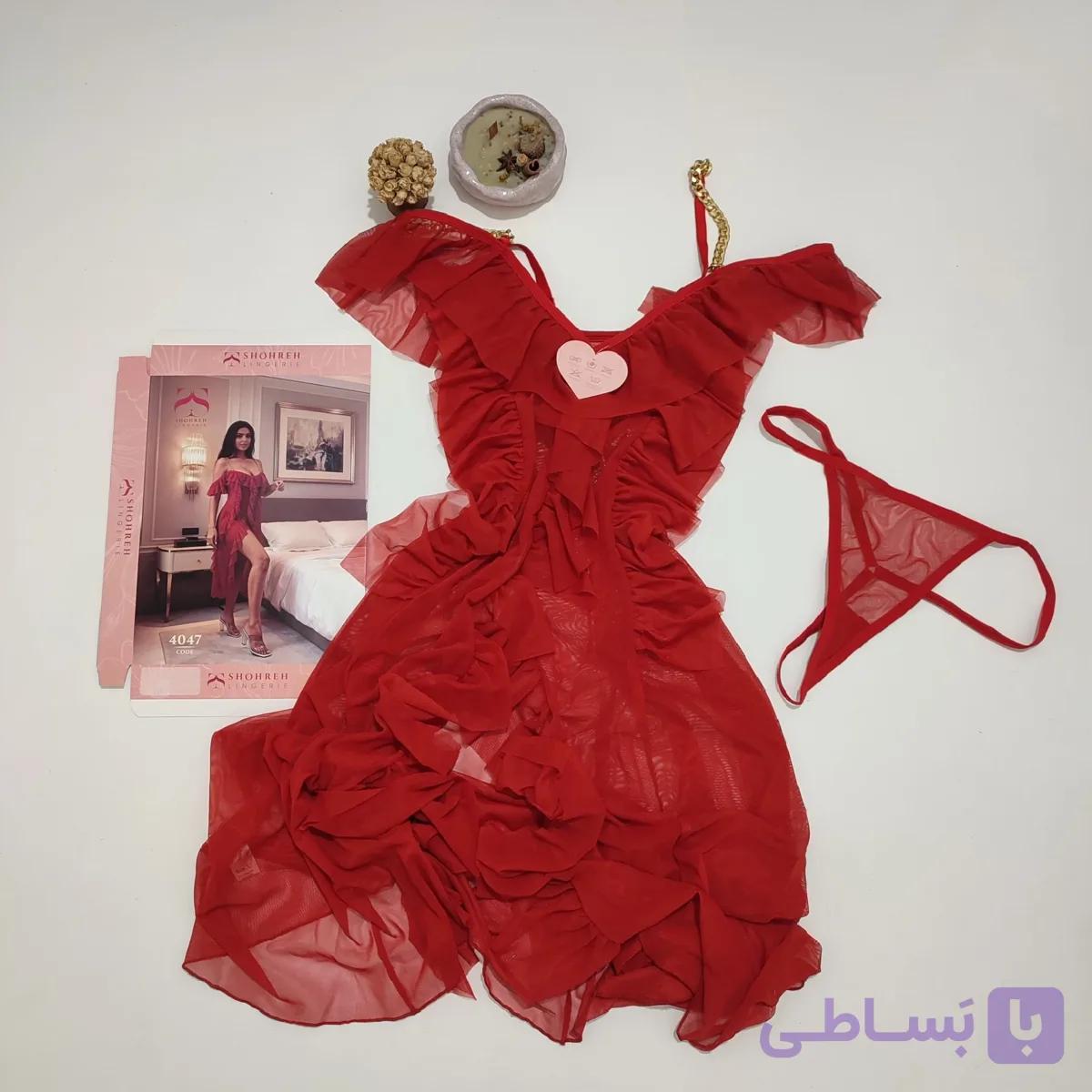 لباس خواب 4047 شهره کد W-P-12 — تصویر 1