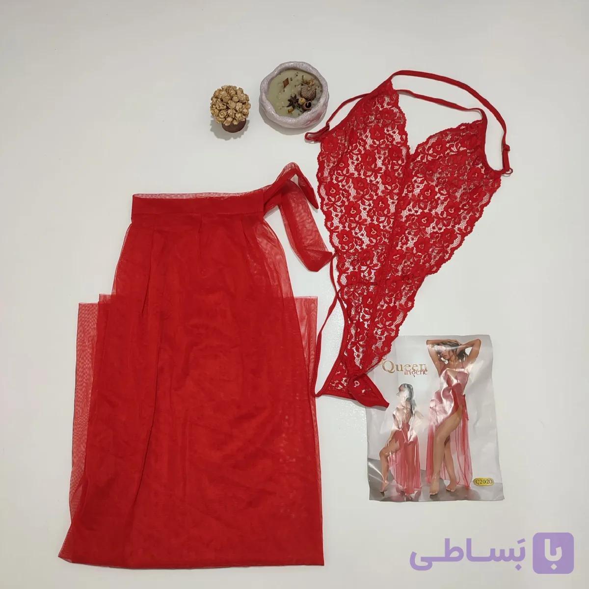 لباس خواب دو تکه بلند 2020 ملکه کد W-P-08 — تصویر 1