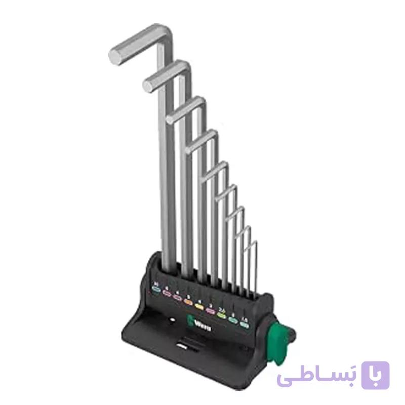 ست آچار آلن 9 عددی متریک Wera 950/9 Hex-Plus 8 — تصویر 1