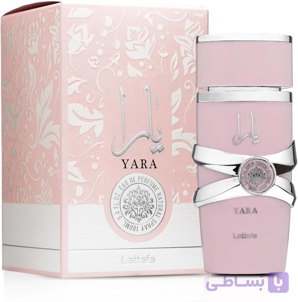 عطر ادکلن لطافه یارا (Lattafa Yara) | رایحه زنانه وانیلی، گلی و شیرین (۱۰۰ میل)