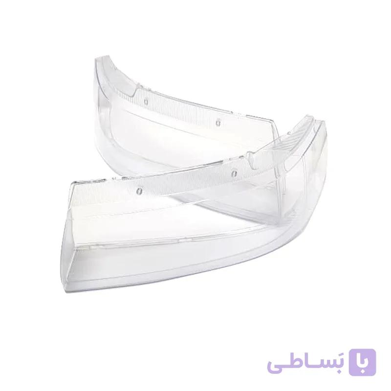 طلق چراغ جلو سمند LX پلی کربنات جنس درجه یک (خرید بصورت جفتی)