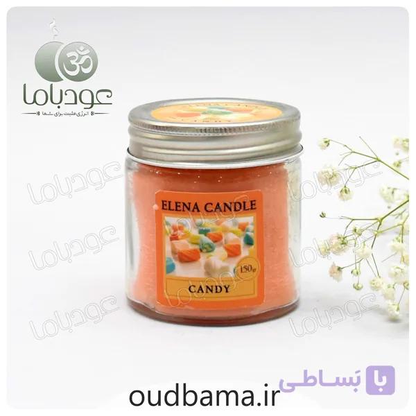 شمع معطر رایحه کندی شیرینی ( النا ELENA ) — تصویر 1