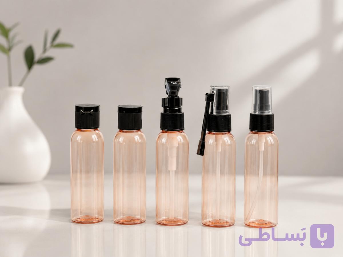 ست آرایشی مسافرتی 5 تکه وارداتی — تصویر 1