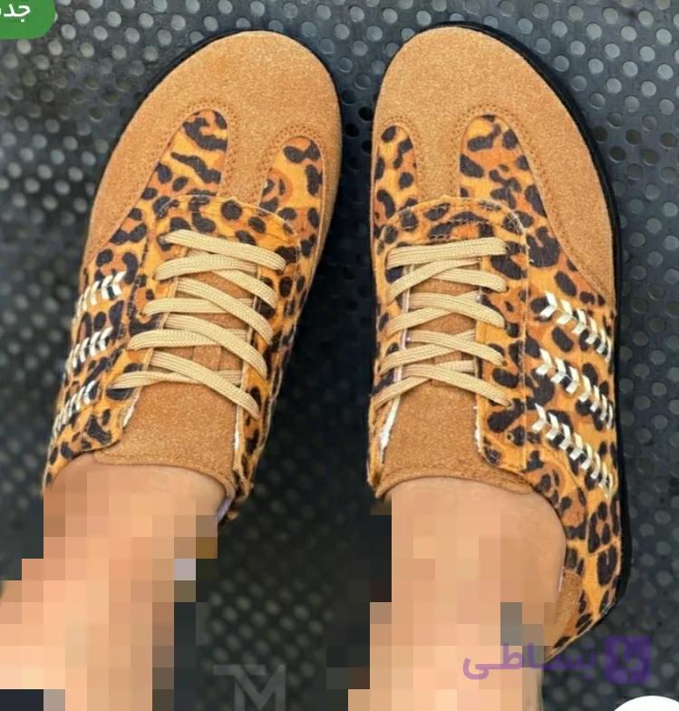 کفش ونس زنانه پلنگی سامبا