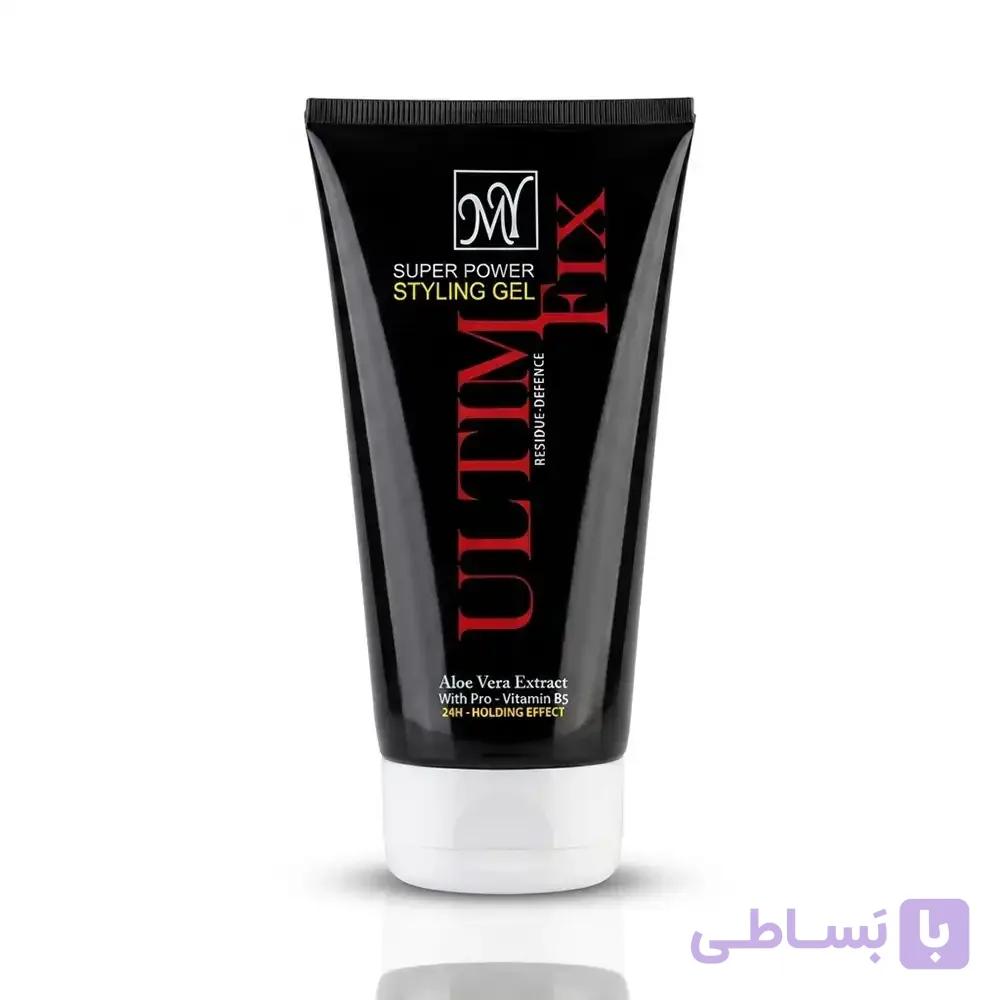 ژل موی سر بسیار قوی مای (MY) مدل اولتیم فیکس (Ultim Fix) فوق قوی تیوپی حجم ۱۵۰ میلی‌لیتر — تصویر 1