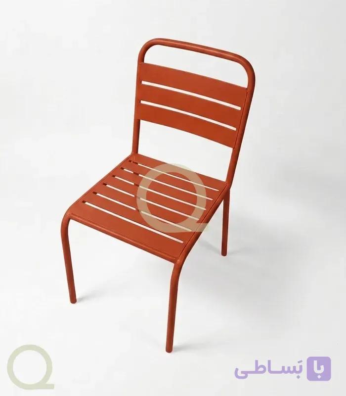 صندلی فلزی پاف مدل شیار — تصویر 1