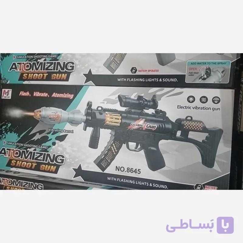 اسباب بازی تفنگ دودزا،باطری خور