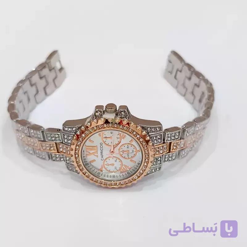 ساعت زنانه شیک طرح سه موتوره