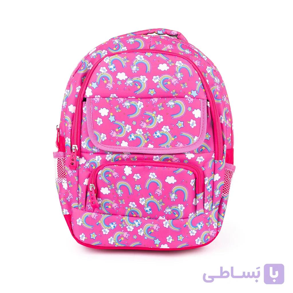 کوله پشتی کودکستانی دخترانه خرگوش مهربون — تصویر 1