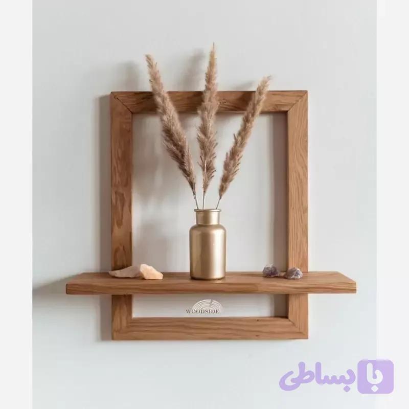 قاب چوبی مینیمال ( شلف چوبی)