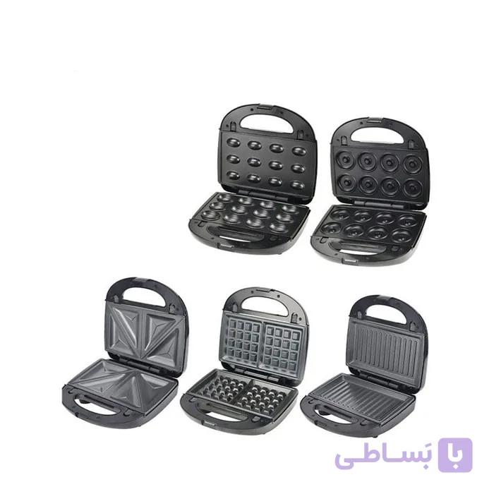 ساندویچ و اسنک ساز 5 کاره دسینی مدل DS-9550