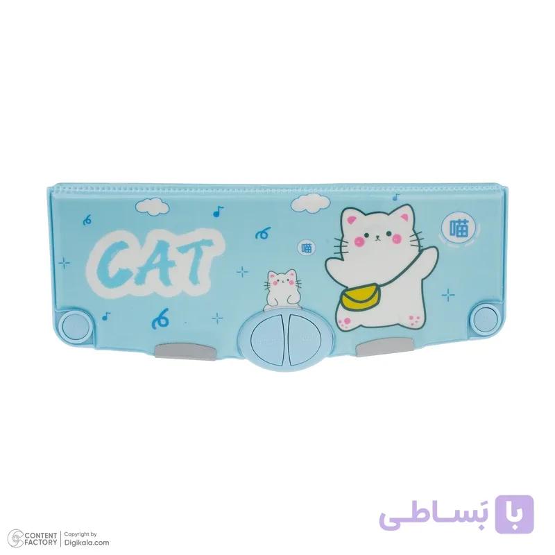 جامدادی کتابی طرح گربه مدل 001