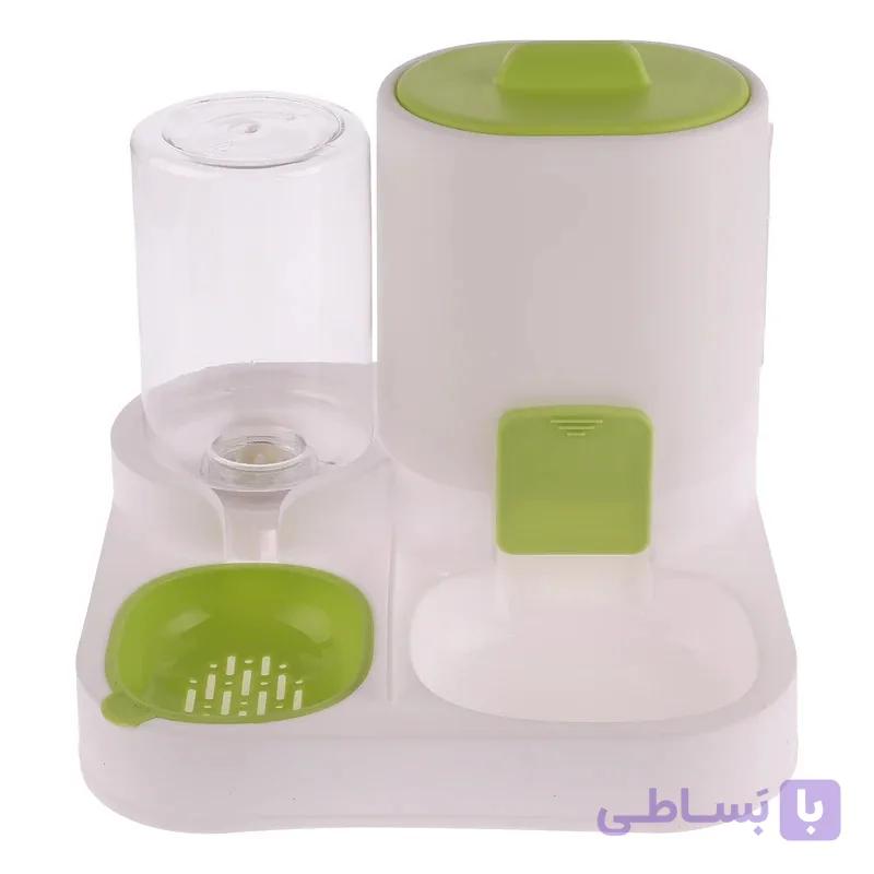ظرف غذا و آب سگ و گربه مخزن دار