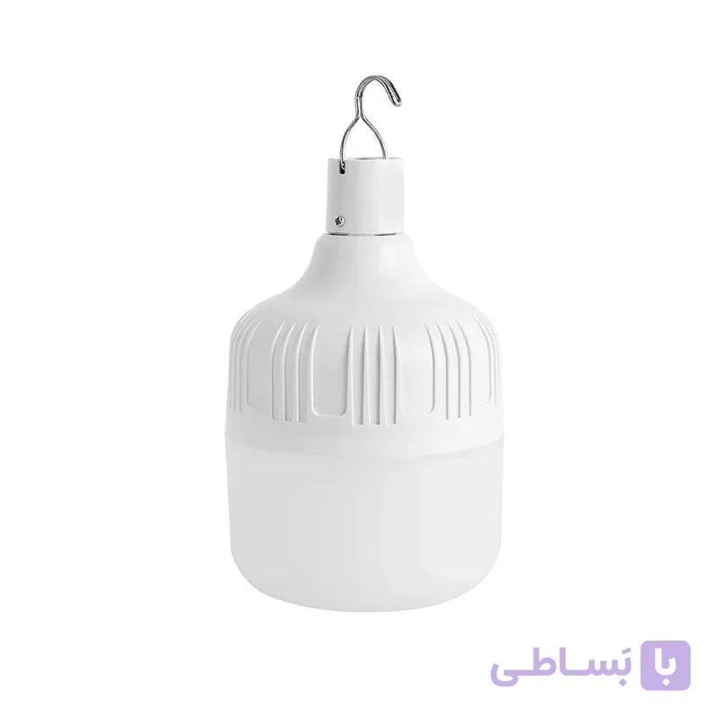 چراغ شارژی آویز چادر مدل 40 وات با نور مهتابی