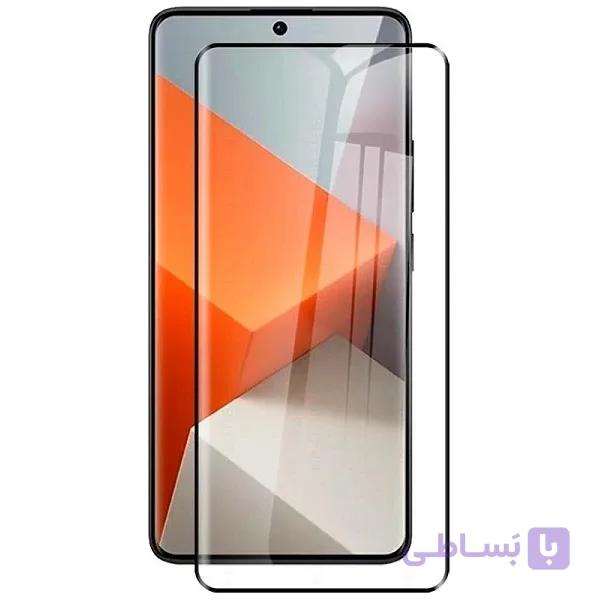 گلس گوشی شیائومی Xiaomi Redmi 13R مدل full glass — تصویر 1