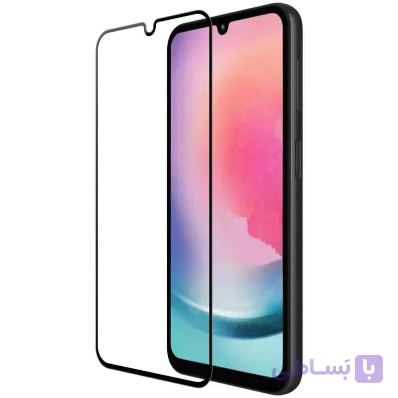 گلس گوشی سامسونگ Samsung Galaxy A24 4G مدل full glass — تصویر 1